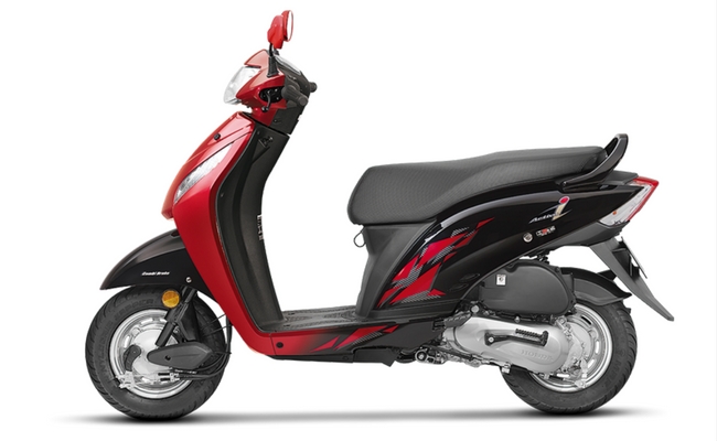 honda activa red colour price