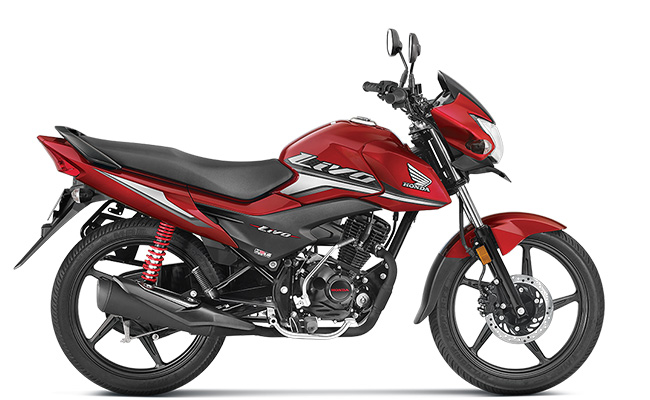 honda livo bs6 red colour