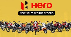 Hero MotoCorp Sets World Record with Sales Over 7 Lakh in September 2018