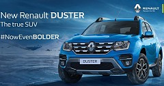 2019 Renault Duster Launched with a Price Tag  of INR 7.99 Lakh