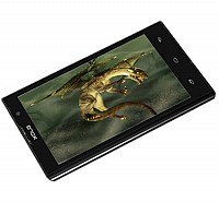 Xolo Q1001 Black Front And Side pictures