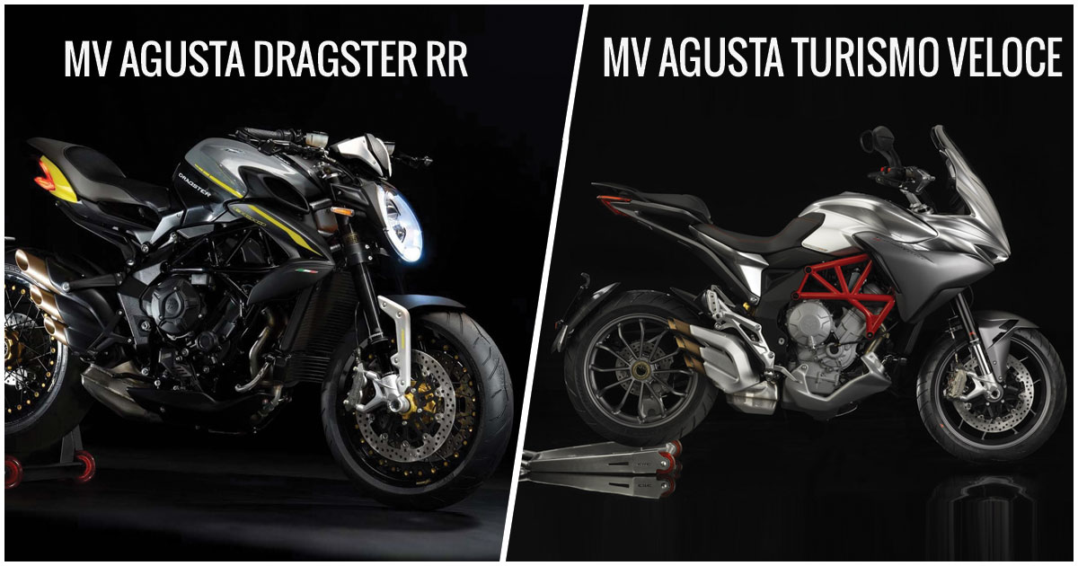 MV Agusta Turismo Veloce and Dragster RR Likely To Be Available in India by 2018