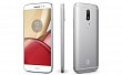 Motorola Moto M Silver Front,Back And Side