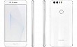 Huawei Honor 8 Pearl White Front,Back And Side