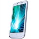 XOLO A800 White Front And Side