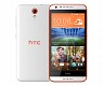 HTC Desire 620G Dual SIM Tangerine White Front And Back