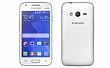 Samsung Galaxy S Duos 3-VE White Front and Back