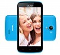 Celkon Millennia Q519 Sky Blue Front And Back