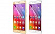 Gionee Marathon M5 Plus Champagne Gold Front And Side