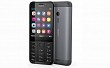 Nokia 230 Dual SIM Glossy Black Front,Back And Side