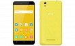 Gionee Pioneer P5L (2016) Yellow Front And Back