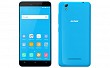 Gionee Pioneer P5L (2016) Blue Front And Back