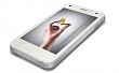 Lava Iris X1 White Front And Side