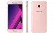 Samsung Galaxy A3 (2017) Peach Cloud Front,Back And Side