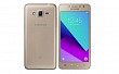 Samsung Galaxy J2 Ace Gold Front And Back