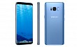Samsung Galaxy S8 Coral Blue Front,Back And Side