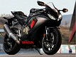 2017 Honda CBR1000RR Matte bellistick black metallic