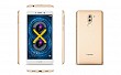 Huawei Honor 6X Gold Front,Back And Side