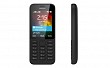 Nokia 215 Dual SIM Black Front And Side