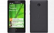Nokia X Black Front And Back