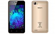 Karbonn A40 Indian Champagne Front And Bacl