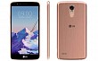 LG Stylus 3 Pink Gold Front,Back And Side