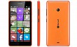 Microsoft Lumia 540 Dual SIM Orange Front,Back And Side