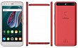 Infinix Zero 5 Bordeaux Red Front, Back and Side