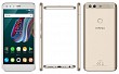 Infinix Zero 5 Champagne Gold Front, Back and Side