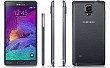 Samsung Galaxy Note 4 Black Front, Back and Side