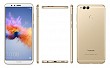 Huawei Honor 7X Gold Front,Back And Side