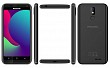 Panasonic P100 Black Front,Back And Side