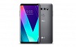 LG V30S+ ThinQ New Platinum Gray Front And Back
