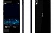 Gionee Elife S5.5 Black Front,Back And Side