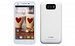 Gionee GPad G3 White Front And Back
