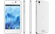 Lava Iris X1 Atom S White Front,Back And Side
