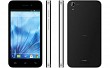 Lava Iris X1 Atom S Black Front,Back And Side