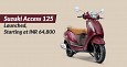 Suzuki Access 125 BS6 Launched, Starting at INR 64,800