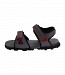 Nike Ascent Red Black Sandals pictures