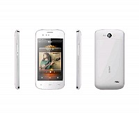 Gionee P2 White Front,Back And Side pictures