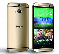 HTC One (M8) Dual SIM Amber Gold Front,Back And Side pictures