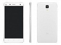 Xiaomi Mi4 White Front,Back And Side pictures
