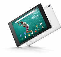 HTC Google Nexus 9 LTE White Front and Back pictures