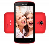 Celkon Millennia Q519 Red Front And Back pictures