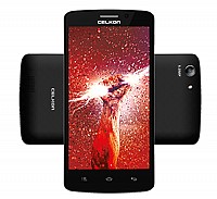 Celkon Millennia Q5K PCelkon Millennia Q5K Power Black Front And Back pictures