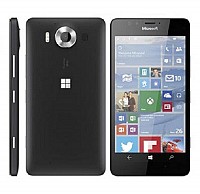 Microsoft Lumia 950 Black Front,Back And Side pictures