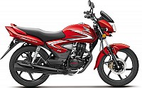 Honda CB Shine Self Start Drum Alloy Imperial Red Metallic pictures