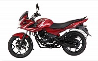 bajaj discover 150f drum Wine Red pictures