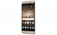 Huawei Mate 9 Champagne Gold Front And Side pictures