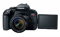 Canon EOS Rebel T7i Front And Side pictures